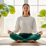 Home 15 의식적 선택 훈련을 위한 앱 추천 - **Prompt Title: Mindful Morning Meditation**
**Image Prompt:** A serene, diverse individual in t...