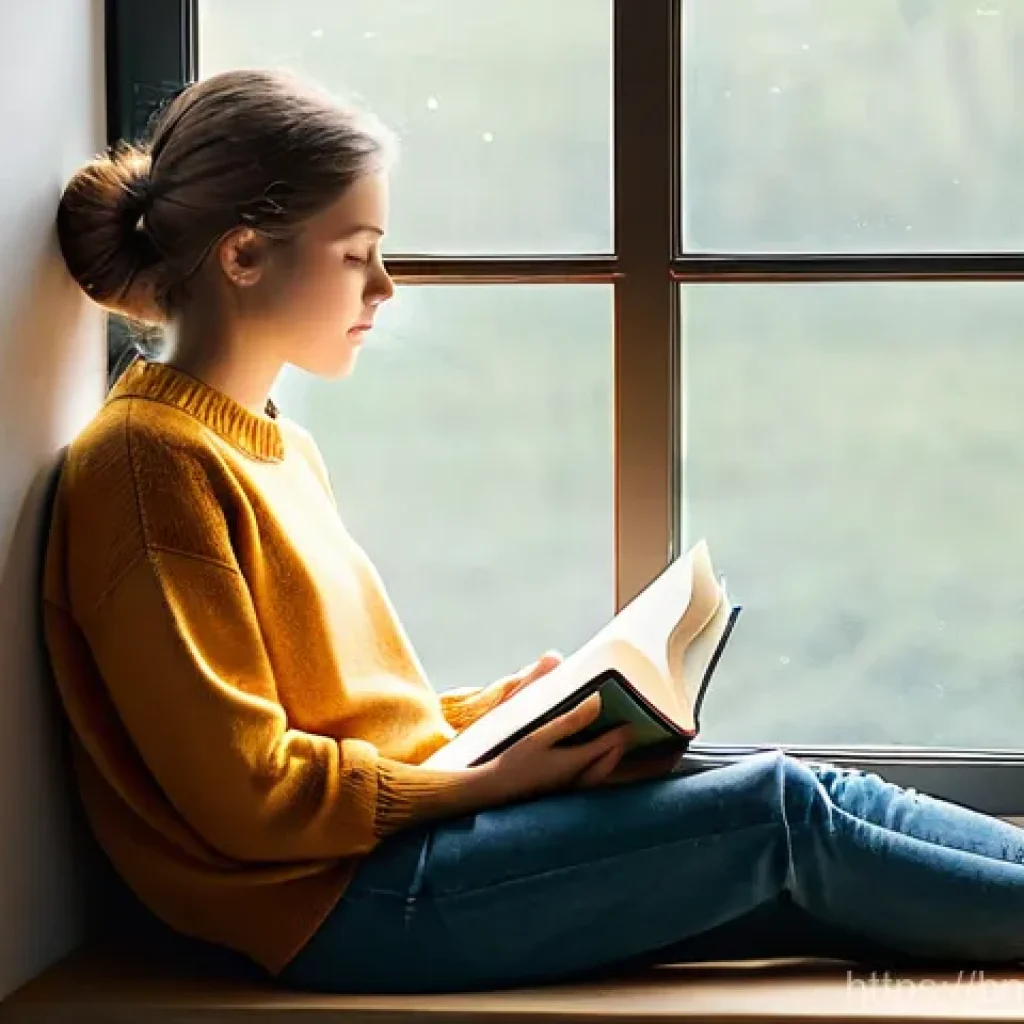 의식적 선택 훈련 과정의 커리큘럼 구성 - **Prompt: Mindful Reflection by the Window**
    A young person, around 16-18 years old, sits comfor...