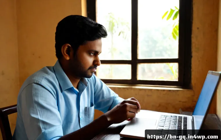 Home 17 의식적 선택 훈련을 위한 온라인 리소스 - Photorealistic home study scene in Bangladesh, a thoughtful Bengali adult seated at a clean desk usi...